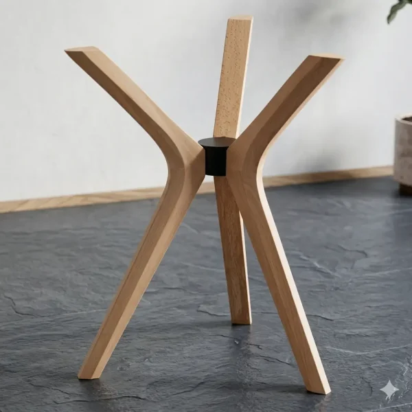 3’lü Yengeç Ayak Ahşap – Ardıç Mobilya & Aksesuar İstanbul masa ayağı