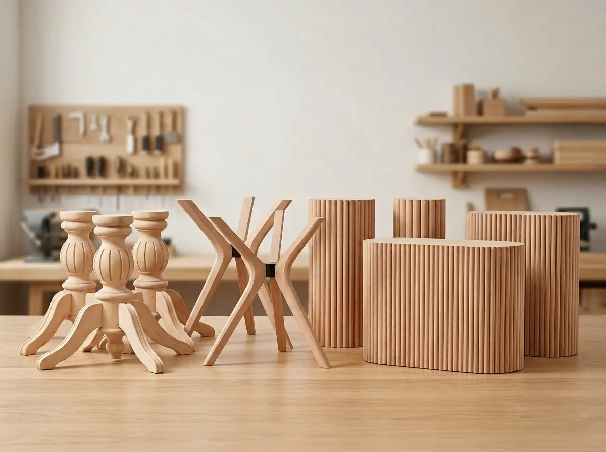 Ahşap masa ayağı modelleri – Ardıç Mobilya & Aksesuar İstanbul